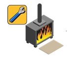 Wood stove / insert